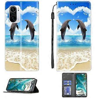 Wallet Case PU Leather Magnetic Flip Cover with Kickstand Card Holder Slim Protection for Xiaomi Mi 11i