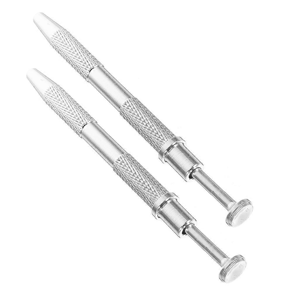 Component Pickup Tool 4-Prong Spring Assisted Extractor for Clipping Chip 4Pcs