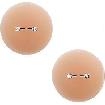 Reusable Silicone Nipple Covers - Invisible Seamless Pasties for Strapless or Backless Tops, Waterproof, USA Made