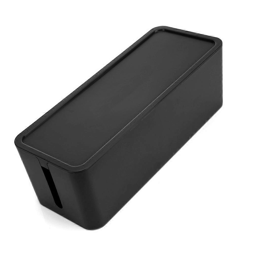 Power Strip Boxes Cable Management Organizer Plastic Storage Case