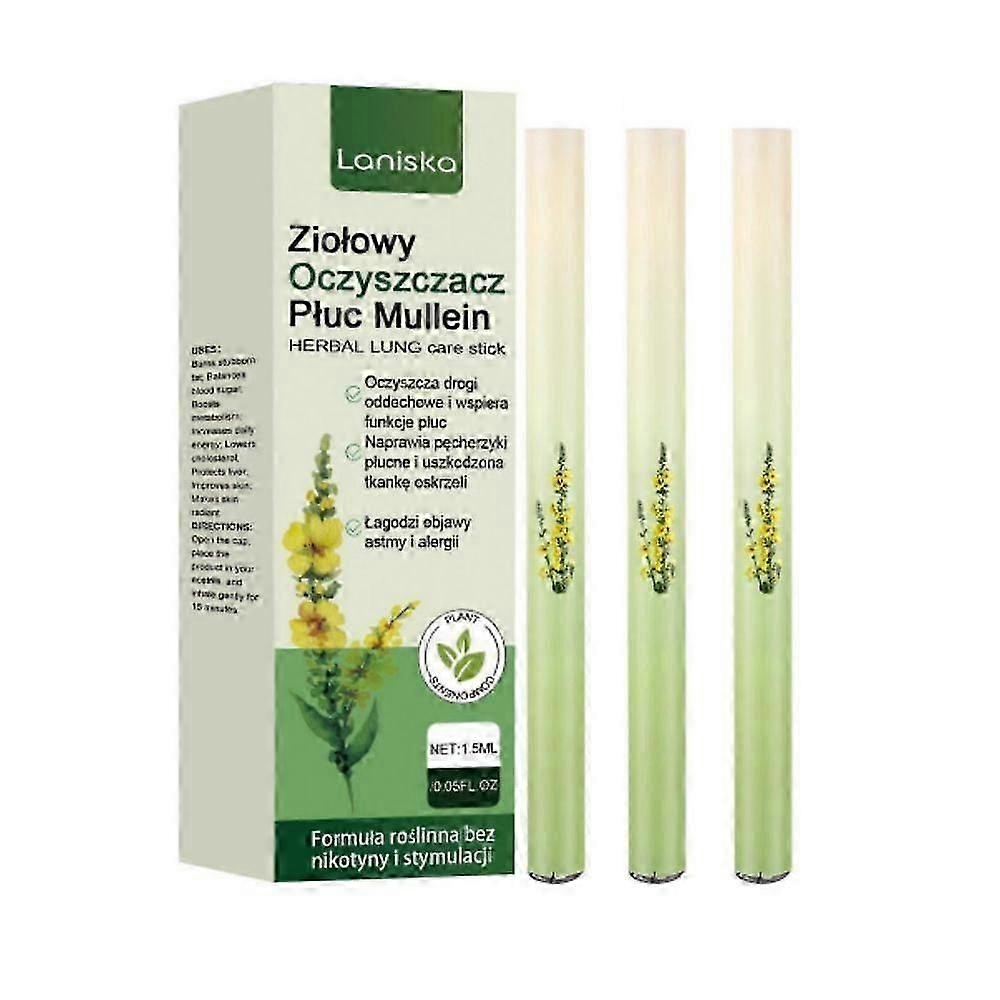 3x Lung Cleanse with Herbal Diffuser Pen 1.5ml just