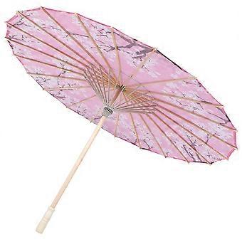 Festival Umbrella Decor Japanese Classical Cherry Blossom Umbrella