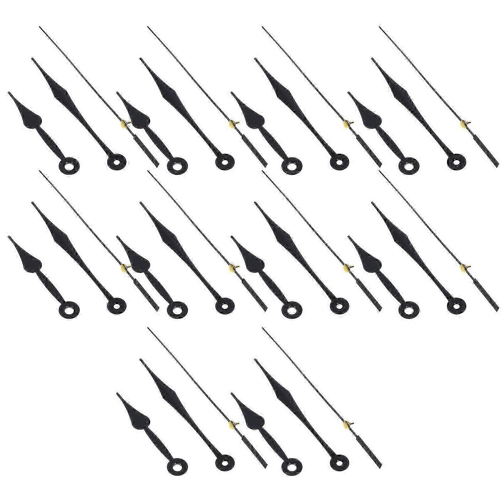 Elegant Clock Hands Replacement with Plastic Material for Clock Hands 20Sets