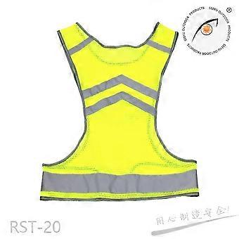 ZPSHYD Reflektierende Sicherheitsweste, gut sichtbare, verstellbare Sicherheitsweste, reflektierende Sicherheitsweste für Outdoor-Sportarten wie Radfahren und Wandern