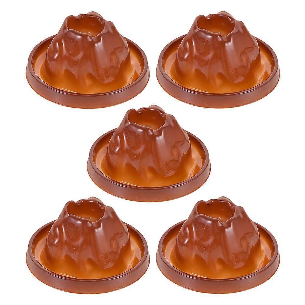 Volcano Model Shell Volcano Eruptions Base Experiment Prop 5Pcs Pack