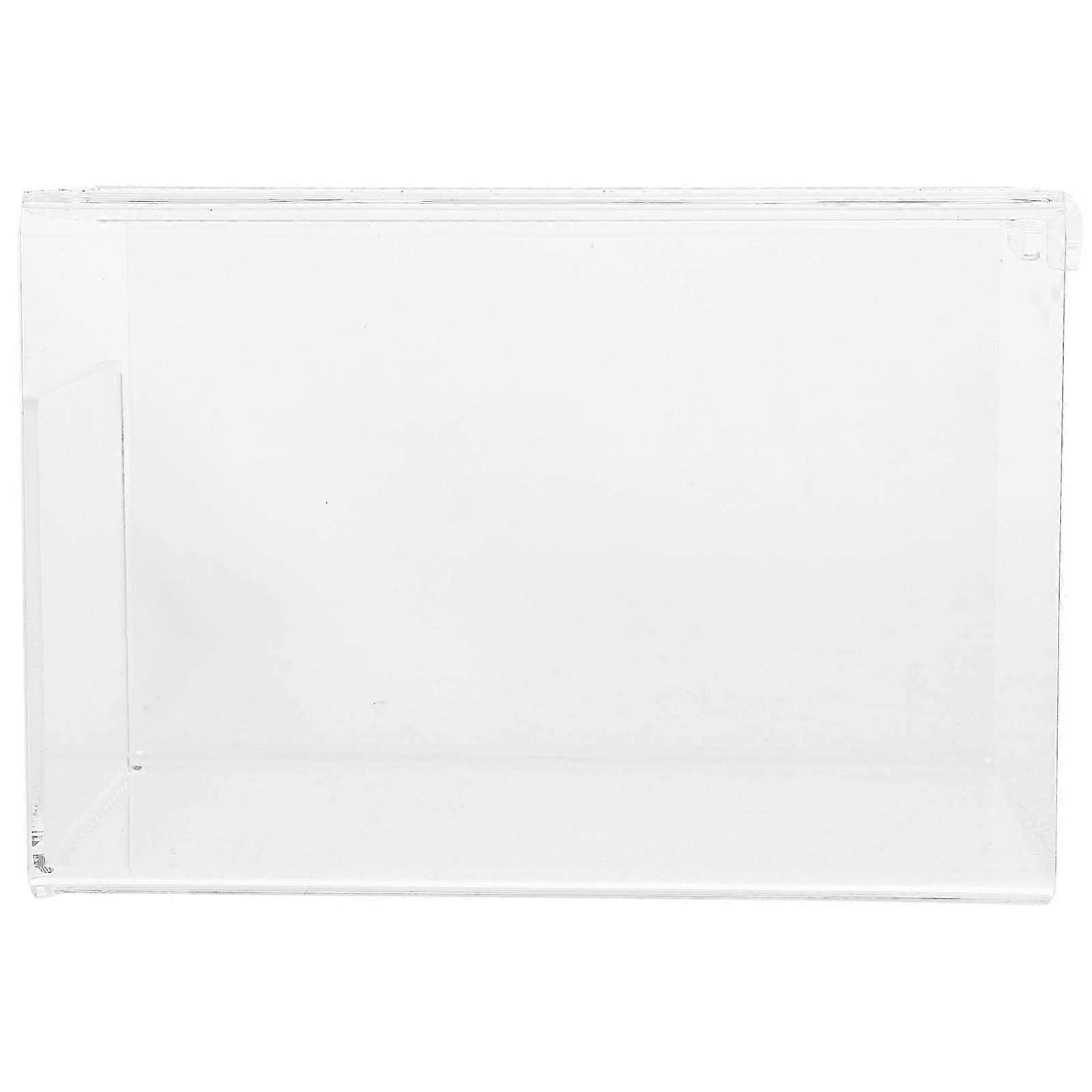 Wall Mounted Tissue Box for Storage Transparent Acrylic Rectangular Holder