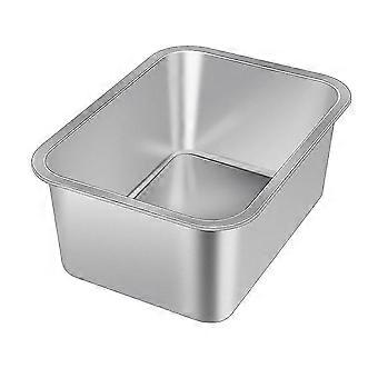 3 Gallons Extra Large Dog Water Bowl compatible withLarge Dogs, Stainless Steel Dog Bowl High Capacity Pet Water and Food Bowls
