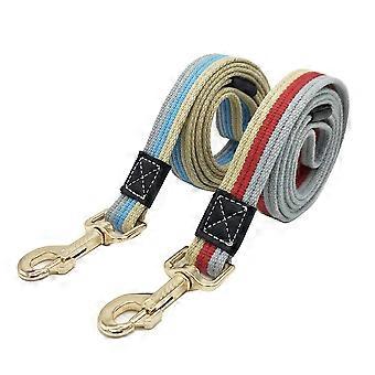 Pet Traction Strap Dog Pulling Rope for Walking 1Pcs Blue