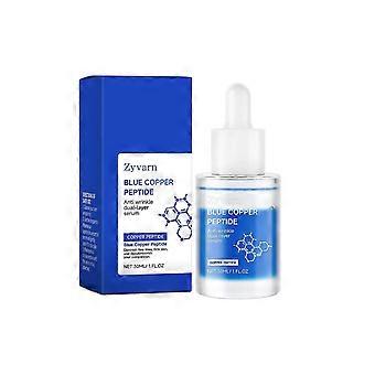 Suero de péptidos de cobre GHK-Cu - Suero facial antiedad para reafirmar la piel, reducir arrugas, hidratar y estimular la producción de colágeno, 30 ml-MED