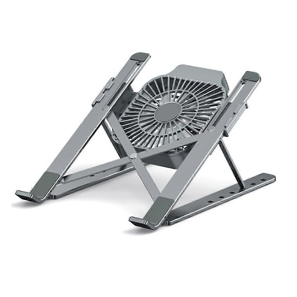 Foldable Holder Bracket Stand Laptop Cooler Fan Riser Stand Portable
