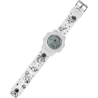 Electronic Watch Children Smartwatch for Date White Wrist Watch