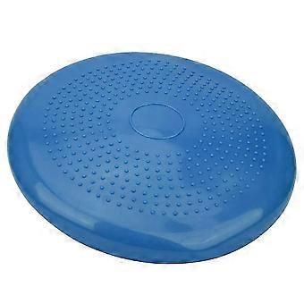 Thickened Yoga Inflatable Cushion Gym Sports Fitness Wobble Massage nces CushionBlue Diameter 34cm
