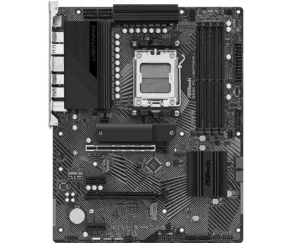 Asrock B650 Pg Lightning Amd B650 Socket Am5 Atx