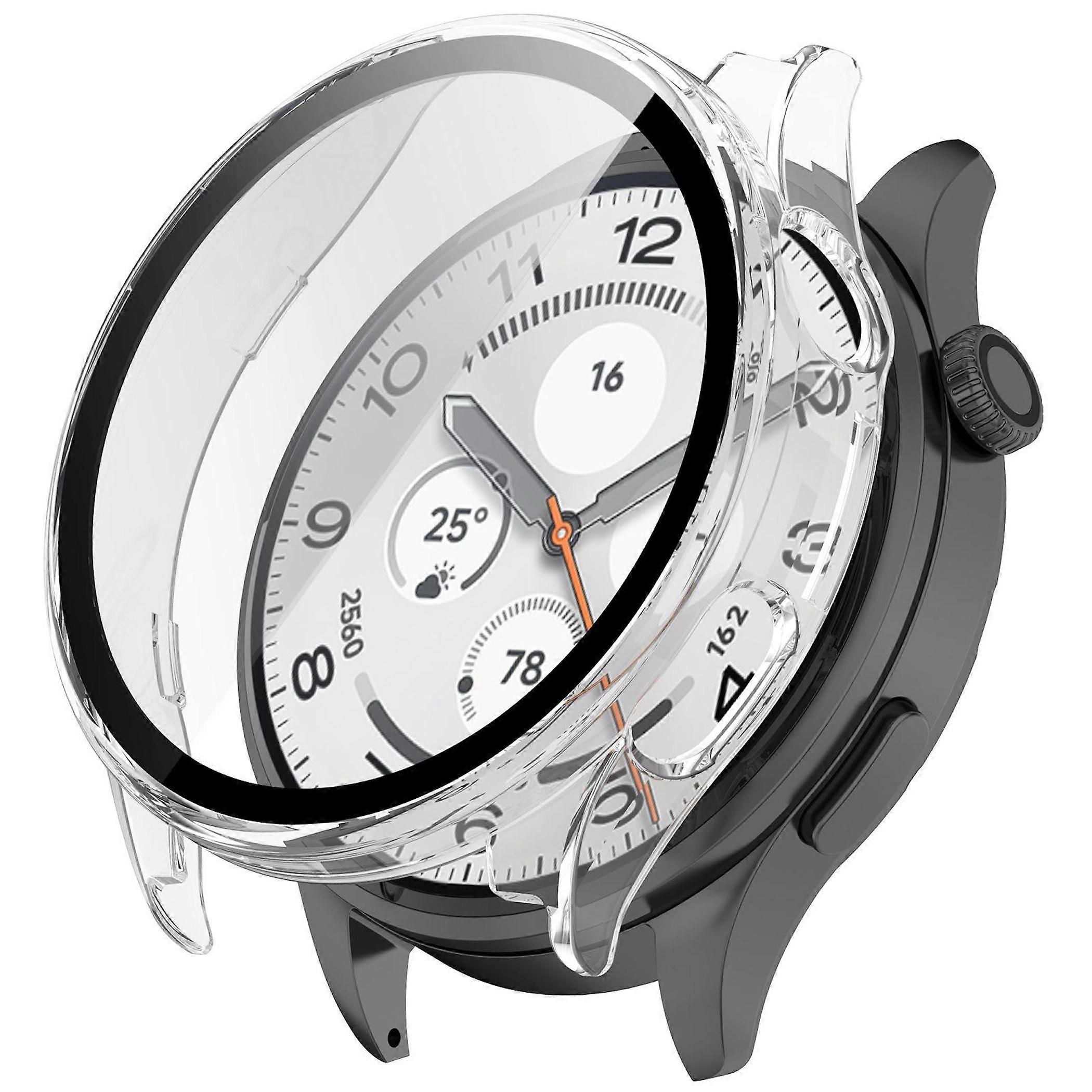Smartwatch Case + Screen Protector for Xiaomi Watch 5, Transparent