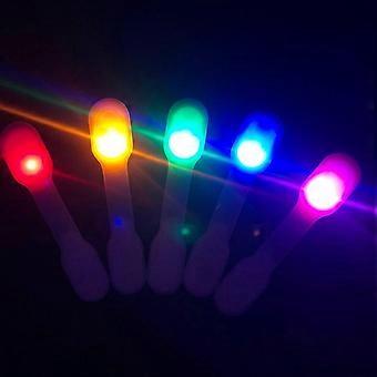 6 pcs  Clip On Flashlights Magnetic Night Safely Flashlights for Outdoor Running