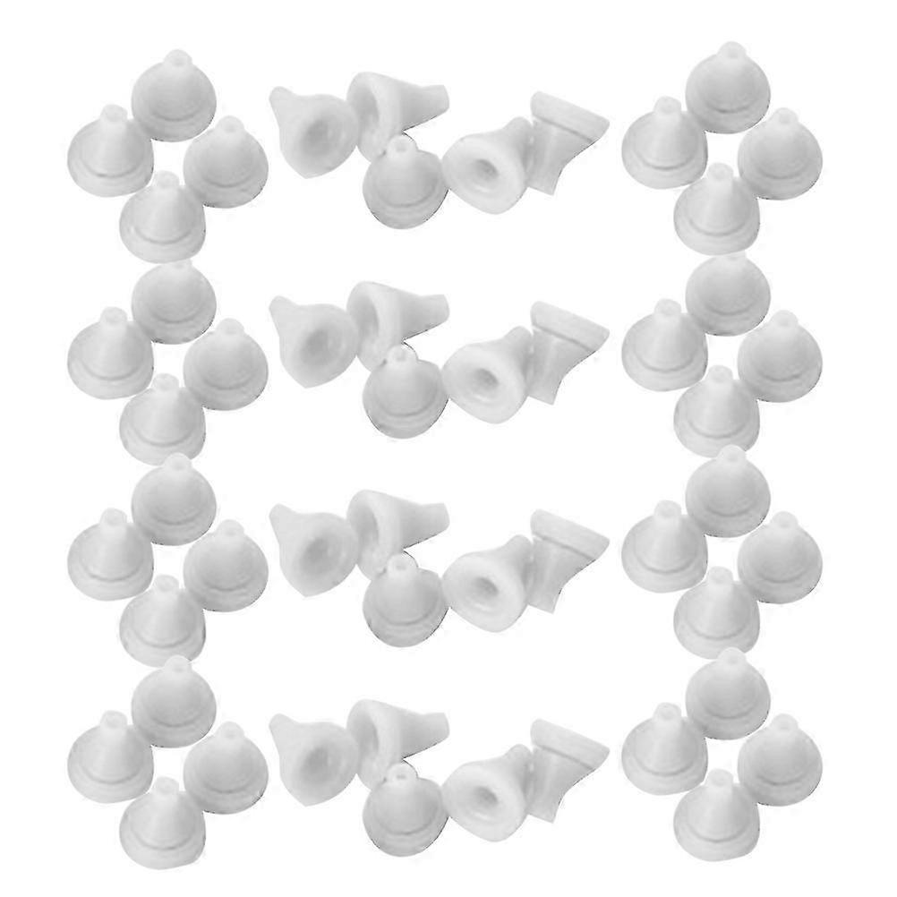 100pcs Shower Head Replacement Nozzle Shower Head Replace Part Silicone Shower Head Replace Nozzles