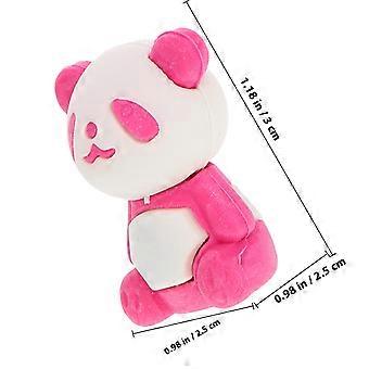 16 Pz Cartoon Kid Eraser Gomma Panda Regalo Pittura Camera Decor (Colore Casuale)