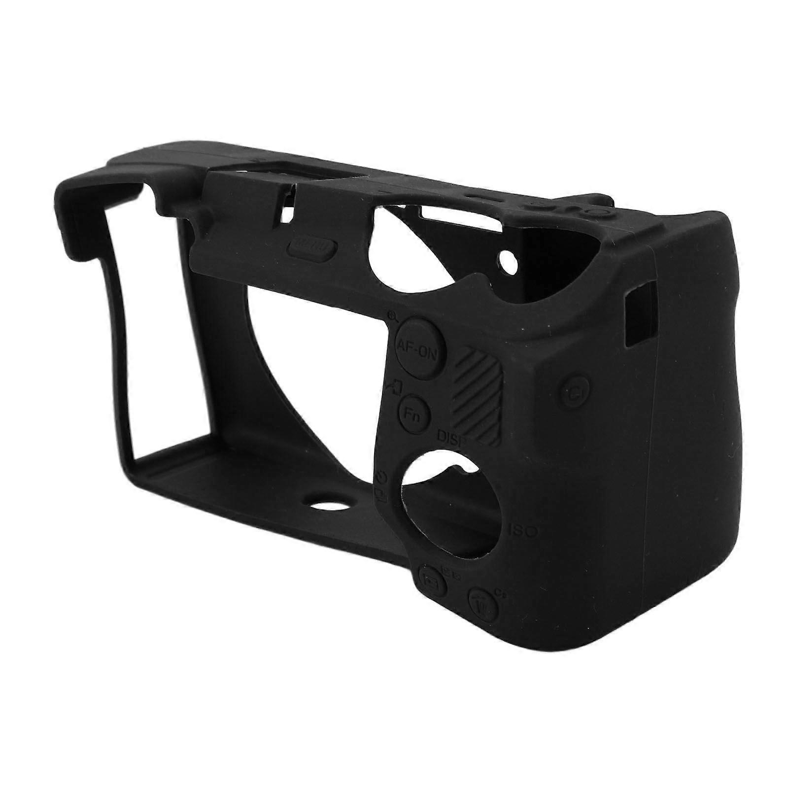 Camera Hood Case Shockproof Scratch Proof Soft Silicone Camera Protective Cover Compatible With A6700 Black