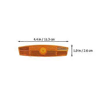 Reflective Warning Bike Reflectors Compact Replaceable Wheel Reflectors 10Pcs