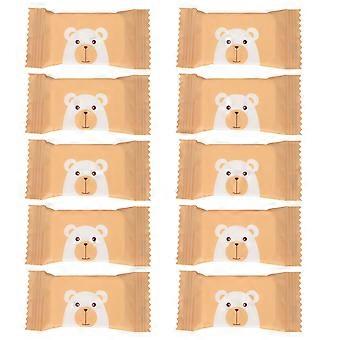Lote de 10 lingettes dmaquillantes jetables pour le visage