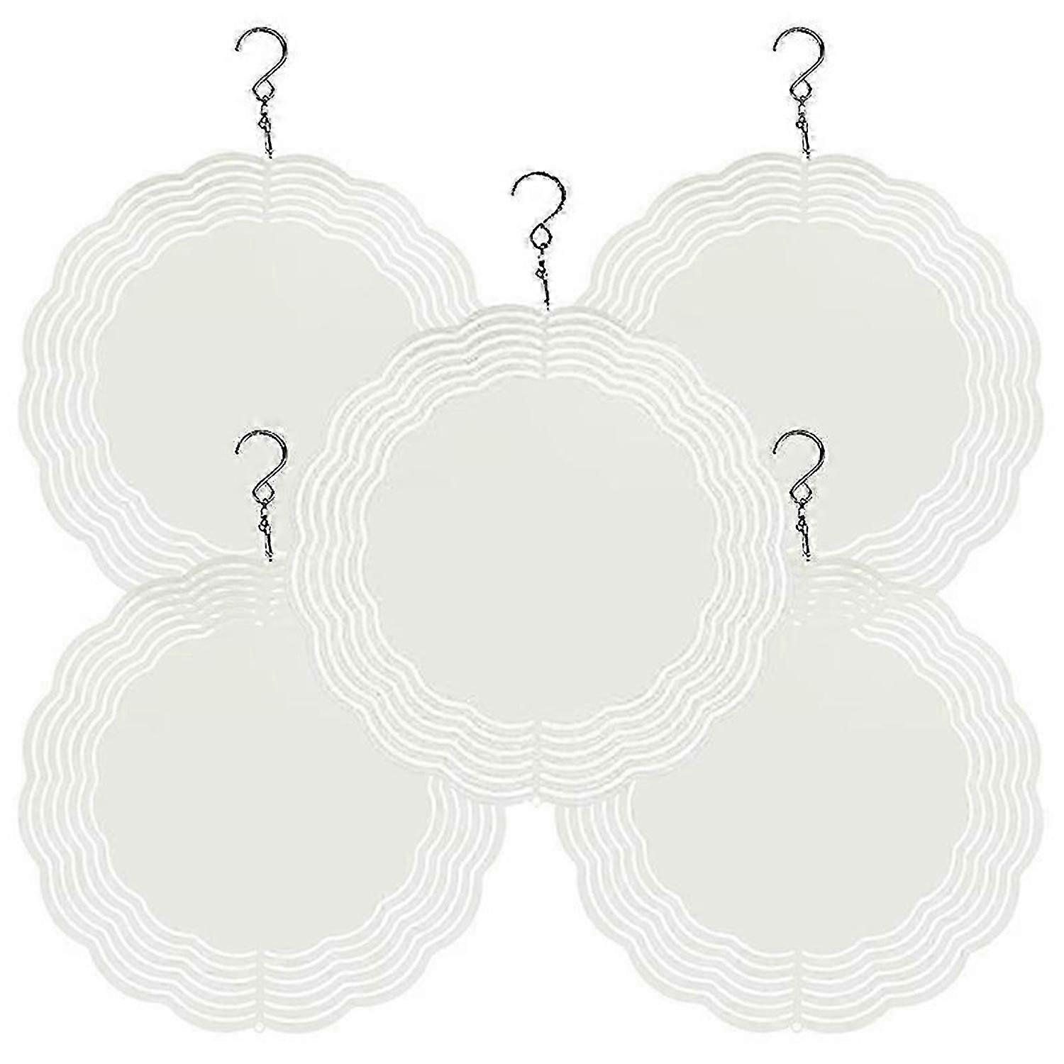 5Pack Sublimation Wind Spinner Blanks 8Inch Wind Spinners