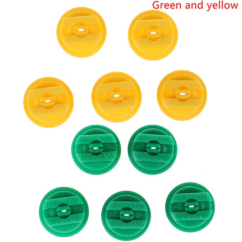 10pcs Fan-shaped Knapsack Sprayer Nozzle Agriculture Sprinkle Atomization Garden