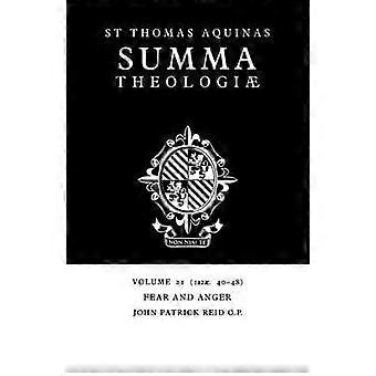 Fear And Anger Ia2ae. 40-48 - Thomas Aquinas - Paperback - en Book