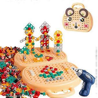 Scatola porta attrezzi giocattolo per bambini con cacciavite - Set per riparazioni e manutenzione
