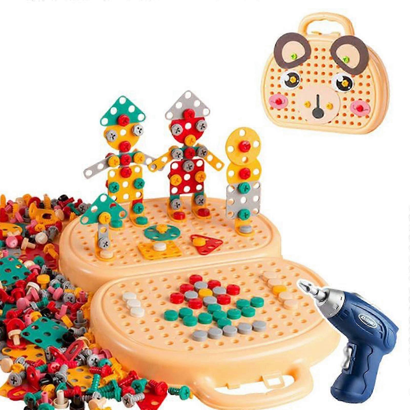 Children's Simulation Tool Storage Box with Screwdriver - Maintenance Repair Set