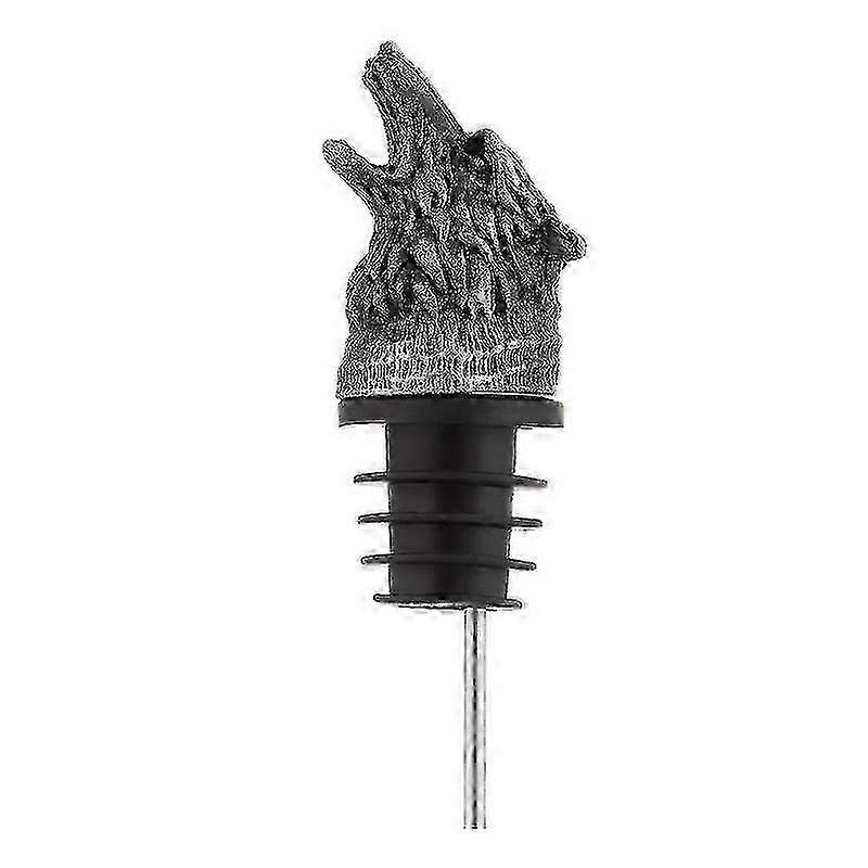 Wine Pourer Wolf Head Design Kitchen Gadget