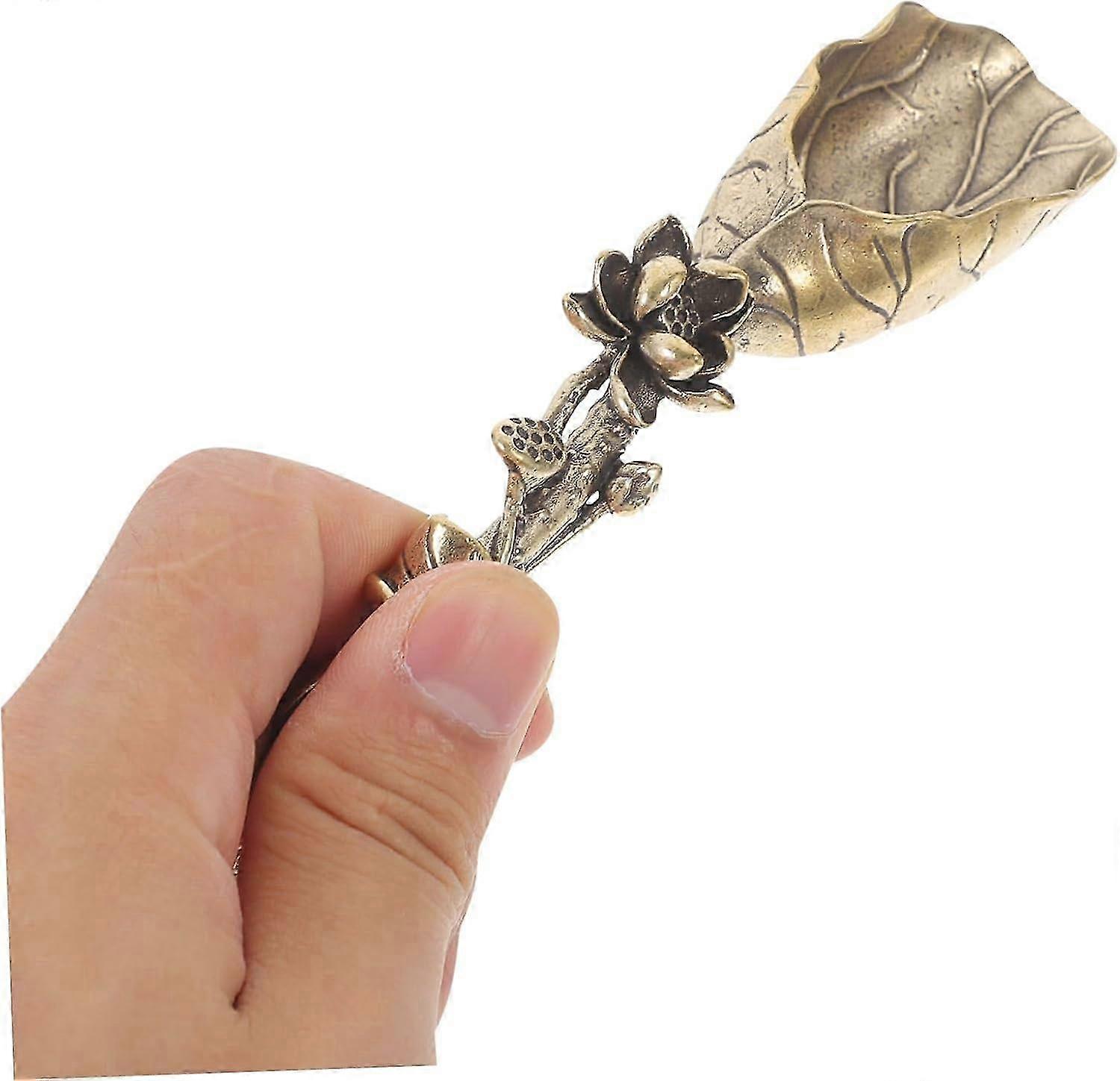 Copper Mini Tea Scoop Spoon