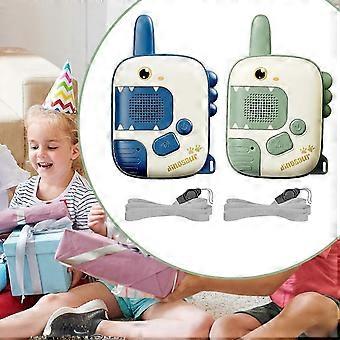 Walkie-talkie dla dzieci z dinozaurami, radiotelefony dalekiego zasięgu do biwakowania i pieszych wędrówek, zabawa z dinozaurami, radiotelefony Walkie-talkie dla dzieci.B2