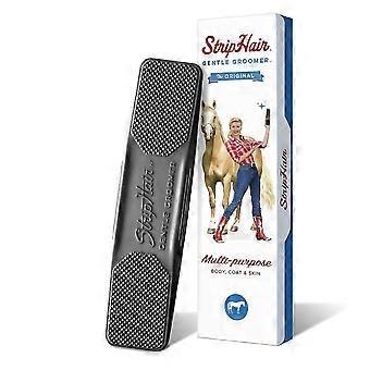 Gentle Groomer Original for Horses Dogs 6in1 Shedding Grooming Massage (Black)