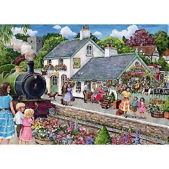 Whistle Stop Cottage Jigsaw Puzzle Brain Teaser XI-0539