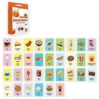 Bilingual Animal Flashcards Waterproof