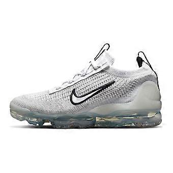 Nike Air VaporMax 2021 Flyknit 'White Metallic Silver' Gs DB1550-100