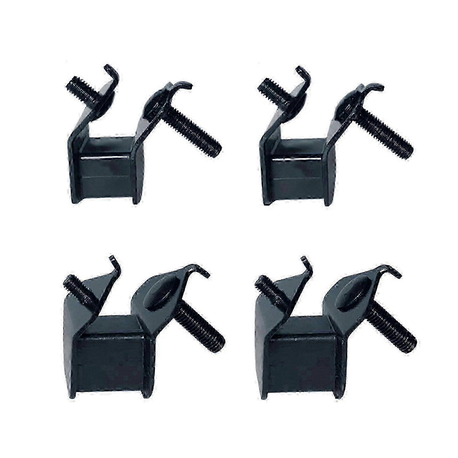 4-Pack Engine Bracket Rubber Mounts compatible with Generators, Shock Absorbers with 8mm Thread Hole 26-27