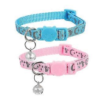 Adjustable Reflective Breakaway Cat Collars