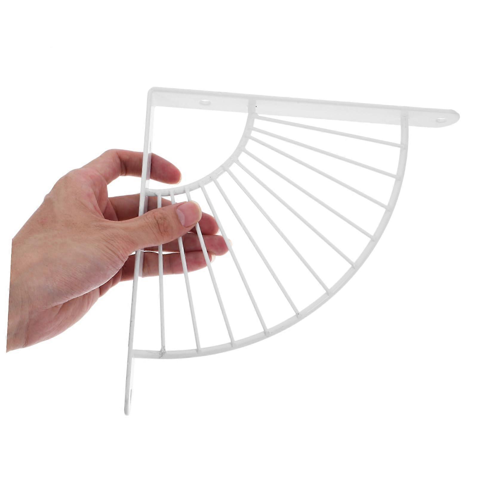 2pcs Foldable Heavy Duty Floating Shelf Brackets for Wall Mount, Easy Installation, SpaceSaving Design