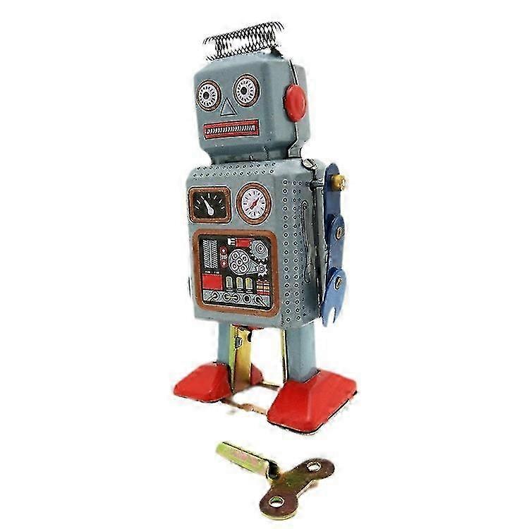 Retro Tinplate Walking Robot