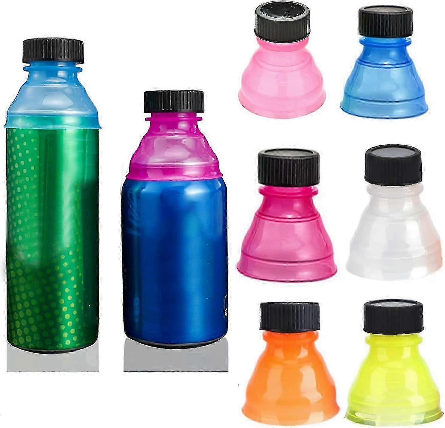 Reusable Snap-On Can Caps 6 Pcs