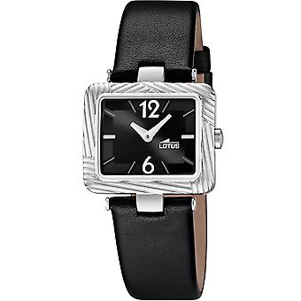 Lotus Quartz Analog Woman Watch with Synthetic Leather Bracelet L15840/4
