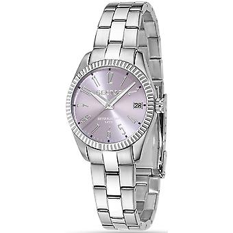 Sector 240 Quartz Analog Woman Watch with R3253579523 Stainless Steel Bracelet