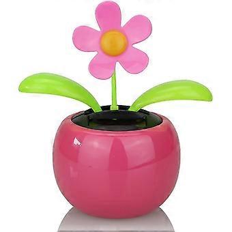 Solar-Powered Dancing Flower Desk Toy For Stress Relief