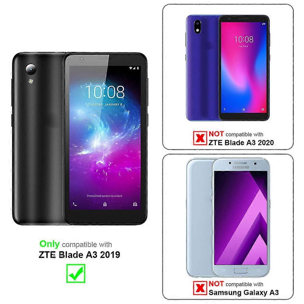 3x Screen protector compatible with ZTE Blade A3 2019