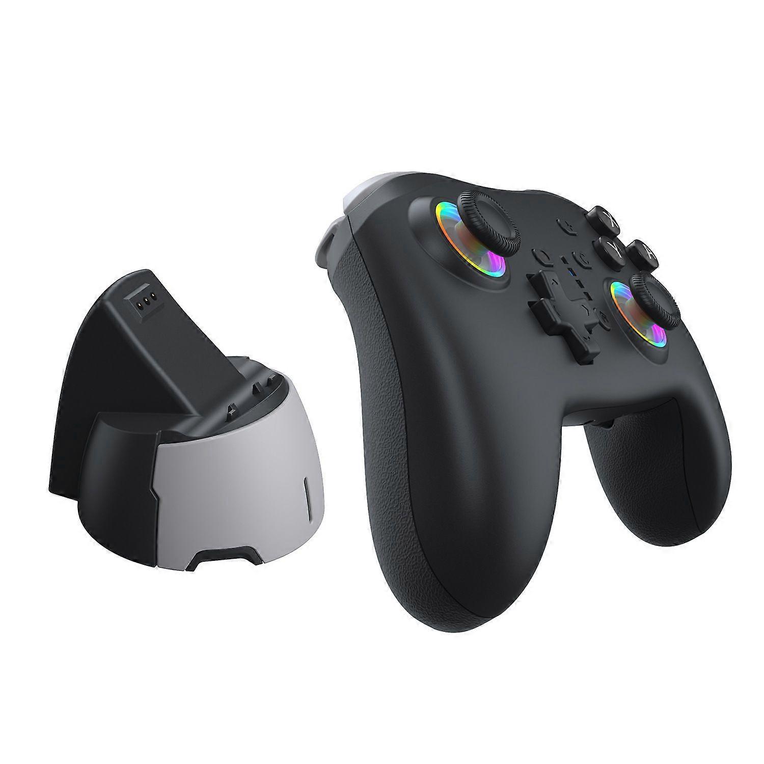 Wireless RGB Game Controller Compatible with Nintendo Switch, PlayStation 3, PC, Android and iOS