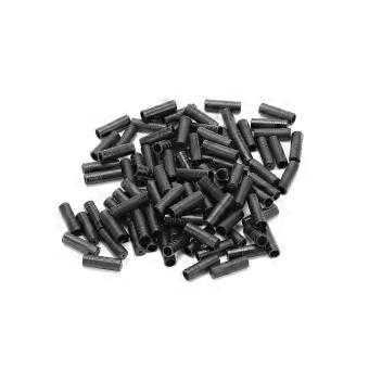 100pcs 18mm Black Plastic Cable Ferrules