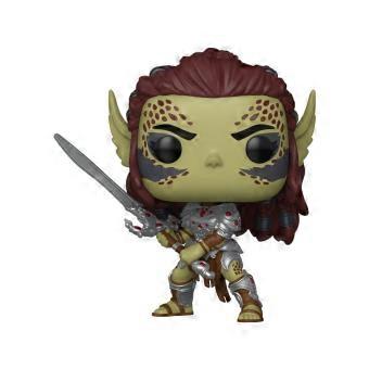 Baldur's Gate 3 Lae'zel (with Sword) Pop! Vinyl Collectible Figure 3.9-Inch Tall