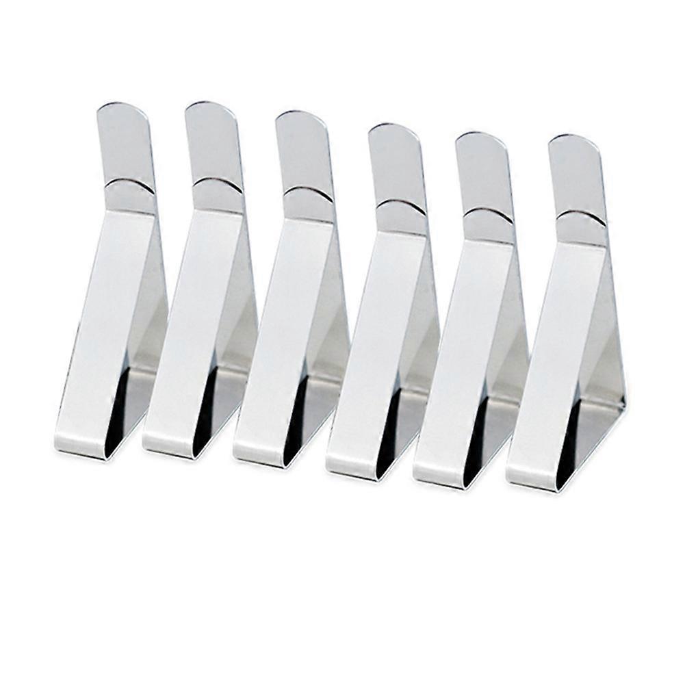 Stainless Steel Adjustable Tablecloth Clips