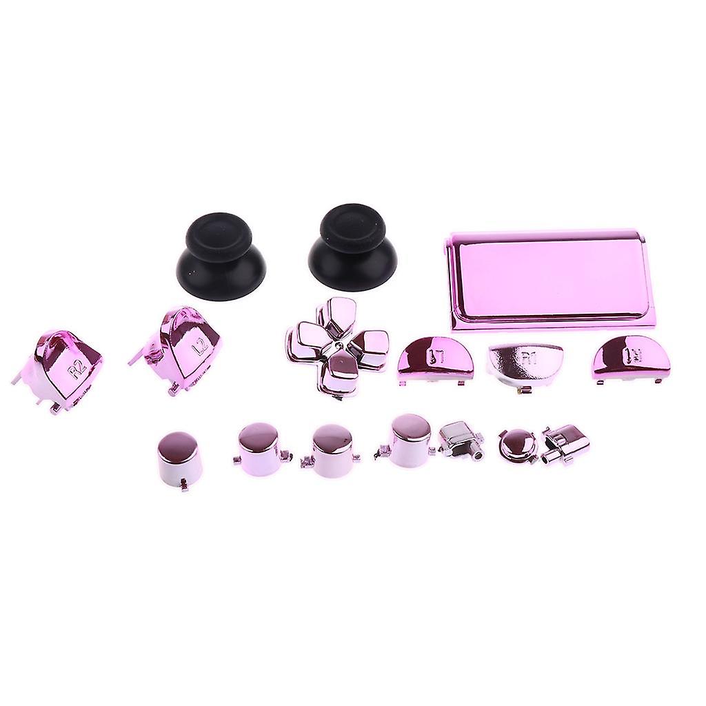 Replacement Full Buttons Custom Mods Kit Set For Sony Ps4 Controller Gold
